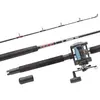 Image de Abu garcia mt702swh gt345 rh ensemble canne à pêche 2 pièces et moulinet 15-40 lb 210 cm