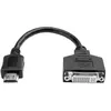 Image de Tripp Lite 8in HDMI to DVI Cable Adapter Converter HDMI Male to DVI-D Female 8" - adaptateur vidéo - 20.3 cm