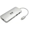 Image de Tripp Lite USB C Docking Station 4K @ 30 Hz HDMI Thunderbolt 3 USB-A Hub PD Charging SD/Micro SD GbE USB Type C USB-C - Station d'accueil - USB-C 3.1 / Thunderbolt 3 - HDMI - GigE