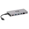 Image de Eaton Tripp Lite Series USB C Docking Station USB Hub 4k w/ HDMI, Gbe Gigabit Ethernet, SD Card Reader, PD Charging - Station d'accueil - USB-C 3.1 / Thunderbolt 3 - HDMI - 1GbE