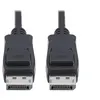 Image de Tripp Lite DisplayPort 1.4 Cable with Latching Connectors - 8K UHD HDR 4:2:0 HDCP 2.2 M/M Black 10 ft. - Câble DisplayPort - DisplayPort (M) pour DisplayPort (M) - DisplayPort 1.4 - 3.05 m - noir