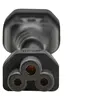 Image de Eaton Tripp Lite Series - Adaptateur secteur - IEC 60320 C14 pour IEC 60320 C5 - 250 V - 2.5 A - 15 cm - noir - Europe