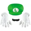 Image de Set D'accessoires Luigi  Enfant Luxe - Vert - Taille Unique