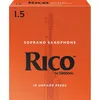 Image de D'Addario RIA1015 - Anches saxophone soprano, force 1.5, boîte de 10