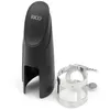 Image de Rico Rts1n Tenor (Hard Rubber Moutpiece) Nicket Saxophone Ligature & Cap