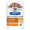 Image de 12x85g K/D + Mobility Kidney + Joint Care Hill's Prescription Diet, poulet pour chat