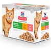 Image de 12x85g 7+ Youthful Vitality poulet, saumon Hill's Science Plan - Sachet pour chat