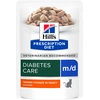 Image de Hill's Prescription Diet m/d poulet pour chat - 12 x 85 g