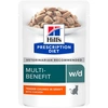 Image de 24x85g w/d poulet Hill's Prescription Diet - Pâtée pour chat