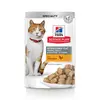 Image de 12x85g Young Adult Sterilised poulet Hill's Science Plan - Pâtée pour chat