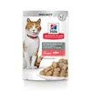 Image de 12x85g Young Adult Sterilised saumon Hill's Science Plan - Pâtée pour chat
