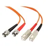 Image de StarTech.com 2m Fiber Optic Cable - Multimode Duplex 62.5/125 LSZH - ST/SC - câble de réseau - 2 m