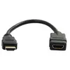 Image de StarTech.com 6in High Speed HDMI Port Saver Cable M/F - Ultra HD 4k x 2k - câble HDMI - 15 cm