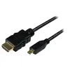 Image de StarTech.com Câble HDMI haute vitesse avec Ethernet 2 m - HDMI vers Micro HDMI - M/M - HDMI avec câble Ethernet - 2 m