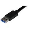 Image de StarTech.com Adaptateur Vidéo Carte Graphique Externe USB 3.0 vers HDMI- avec Hub USB - 1920x1200 adaptateur vidéo externe - T5-302 - 16 Mo - noir