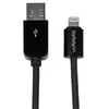 Image de StarTech StarTech.com Câble Apple Lightning vers USB pour iPhone iPod iPad - 3 m Noir