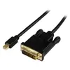 Image de StarTech.com C?ble adaptateur Mini DisplayPort vers DVI-D de 91 cm - Convertisseur actif Mini DP vers DVI - M/M - 2560x1600 - Noir - Câble DisplayPort - 90 cm