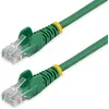 Image de StarTech.com Câble réseau Cat5e UTP sans crochet de 1 m - Cordon Ethernet RJ45 anti-accroc - Câble patch - M/M - Vert - Cordon de raccordement - RJ-45 (M) pour RJ-45 (M) - 1 m - UTP - CAT 5e - moulé sans crochet - vert