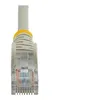 Image de StarTech.com Câble réseau Cat5e UTP sans crochet de 3 m - Cordon Ethernet RJ45 anti-accroc - Câble patch - M/M - Gris - Cordon de raccordement - RJ-45 (M) pour RJ-45 (M) - 3 m - UTP - CAT 5e - moulé sans crochet - gris