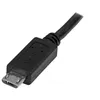 Image de StarTech.com 0.5m / 20in Micro-USB Extension Cable - M/F - rallonge de câble USB - 50 cm