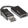 Image de StarTech Adaptateur DisplayPort vers HDMI - Convertisseur DP vers HDMI - M/F - Ultra HD 4K 60 Hz - Noir (DP2HD4K60S) - Convertisseur vidÃ©o - DisplayPort - HDMI - pour P/N: DK30C2DAGPD, TB32DP14, TB32DP2T, TB3DK2DHV, TB3DK2DHVUE