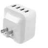Image de StarTech.com 4-Port USB Wall Charger - International Travel - 34W/6.8A - adaptateur secteur