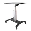 Image de StarTech.com Mobile Sit-Stand Workstation