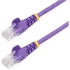 Image de StarTech.com Cable reseau Cat5e UTP sans crochet - 7 m Violet - Cordon Ethernet RJ45 anti-accroc - Cable patch - cordon de raccordement - 7 m - violet
