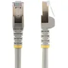 Image de StarTech.com Cordon de raccordement CAT6a - 7,5 m - Sans crochet - Gris - Cordon de raccordement - RJ-45 (M) pour RJ-45 (M) - 7.5 m - STP - CAT 6a - moulé, sans crochet - gris