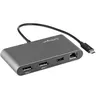 Image de StarTech.com Mini Dock Thunderbolt 3 - Station d'Accueil TB3 à Double Écran - DisplayPort 4K 60Hz - 1x USB-A (3.2) & GbE - Câble 28cm - Adaptateur Multiport pour PC Portable - Mac/Windows (TB3DKM2DPL) - Station d'accueil - Thunderbolt 3 - 2 x DP - GigE