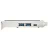 Image de StarTech.com Carte PCIe USB 5 Ports - Carte PCI Express USB 3.1 10Gbps Gen 2 avec 1x USB-C & 2x USB-A - 1x IDC 2 Ports (Connecteur Interne USB 5Gbps) - Carte Contrôleur USB C (PEXUSB312A1C1H) - Adaptateur USB - PCIe 3.0 x4 - USB-C 3.1 Gen 2 x 2 + USB-C 3