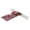 Image de StarTech.com Carte PCIe 1 Port USB 3.2 Gen 2x2 - Carte Contrôleur USB-C SuperSpeed 20Gbps PCI Express 3.0 x 4 - Carte Adaptateur PCIe USB Type-C Add. - Carte ext. - Windows & Linux (PEXUSB321C) - Adaptateur USB - PCIe 3.0 x4 profil bas - USB-C 3.2 Gen 2x