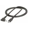 Image de StarTech.com Câble USB-C Robuste à Angle Droit de 1m, USB 3.2 Gen 2, 4K60 - Câble USB - 24 pin USB-C (M) droit pour 24 pin USB-C (M) angle droit - USB 3.2 Gen 2 - 1 m - passif, support pour 4K60Hz, robuste - noir