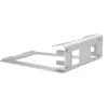 Image de StarTech.com Support Ordinateur Portable - Rehausseur ou Support Ordi 2-en-1 - Pour Ultrabooks/MacBook Pro/Air - Support Portable Ergonomique Inclinable Bureau - Argenté Aluminum (LTSTND2IN1) - Support pour ordinateur portable - bureau - 11" - 15" - arg