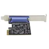 Image de StarTech.com Carte PCIe Parallèle 1 Port - Carte Adaptateur PCI Express Parallèle DB25 - Carte Extension Contrôleur LPT Imprimantes Scanners & Plotters - SPP/ECP - Standard/Low Profile (PEX1P2) - Adaptateur parallèle - PCIe - IEEE 1284 - noir