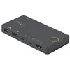 Image de StarTech.com Switch KVM Hybride 2 Ports USB-A + HDMI & USB-C - Ãcran Unique HDMI 2.0 4K 60Hz - Commutateur KVM Compact Desktop/Laptop - AlimentÃ© Bus USB - Compatible Thunderbolt 3 (SV221HUC4K) - Commutateur Ã©cran-clavier-souris/audio - 2 x KVM /...