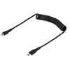 Image de StarTech.com Câble USB-C vers Lightning de 50cm - Adaptateur USB C vers Lightning Noir Certifié Mfi Gaine en TPE - Câble USB Type-C/Lightning - Chargeur USB-C vers Iphone (RUSB2CLT50CMBC) - Câble Lightning - 24 pin USB-C mâle pour Lightning mâle -