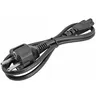 Image de StarTech.com Câble d'Alimentation pour PC, 3m - Prise EU à C5, 2,5A 250V - Câble d'alimentation - power CEE 7/7 (P) pour IEC 60320 C5 - CA 250 V - 2.5 A - 3 m - moulé - noir - Europe
