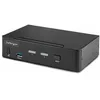 Image de StarTech.com Switch KVM DisplayPort 2 Ports, 8K 60Hz, DP 1.4, 6 Ports USB - Commutateur Ã©cran-clavier-souris/audio/USB - 2 x KVM / audio / USB - 1 utilisateur local - de bureau - ConformitÃ© TAA