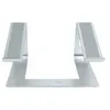 Image de StarTech.com Support Ordinateur Portable (5kg) - Socle Ordinateur Portable en Aluminium Argenté - Réhausseur PC pour MacBook Air/Pro Dell XPS Lenovo - Élévateur Ergonomique (LAPTOP-STAND-SILVER) - Support pour ordinateur portable - 13" - 17" - arge
