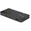 Image de StarTech.com Switch KVM USB-C à 2 ports - HDMI Simple 4K 60Hz - Double PD - Commutateur KVM - 2 x KVM / audio / USB - 1 utilisateur local - de bureau