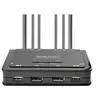 Image de StarTech.com Switch KVM à 2 Ports avec Câble DisplayPort 4K60/USB-A/Audio - Commutateur écran-clavier-souris/audio/USB - compact - 2 x KVM / audio / USB - 1 utilisateur local - de bureau