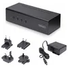 Image de StarTech.com Switch KVM 4 Ports DisplayPort pour 2 Moniteurs, KVM 4K 60Hz - Commutateur Ã©cran-clavier-souris/audio - 4 x KVM / audio / USB - 1 utilisateur local - de bureau - ConformitÃ© TAA