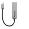 Image de Startech 2.5GbE USB-C to Ethernet Adapter - Adaptateur réseau - USB-C 3.2 Gen 1 / Thunderbolt 3 - Ethernet 10M/100M/1G/2,5 Gigabit + USB-C 3.2 Gen 1 - gris sidéral