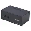 Image de StarTech.com 2-Port Dual-Monitor DisplayPort en HDMI KVM Switch, 4K 60Hz - Commutateur Ã©cran-clavier-souris/audio/USB - 2 x KVM / audio / USB - 1 utilisateur local - de bureau - ConformitÃ© TAA