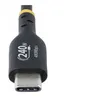 Image de StarTech.com Câble de Recharge USB-C de 3m, Cordon USB-C Certifié USB-IF - Câble USB - 24 pin USB-C (M) pour 24 pin USB-C (M) - USB 2.0 - 48 V - 5 A - 3 m - sans halogène, passif, gamme de puissance étendue (EPR), support pour Power Delivery 3,1 - no