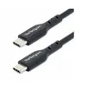 Image de StarTech.com 3m USB-C Charging Cable, USB C Cable, 60W 3A PD - Câble USB - 24 pin USB-C (M) pour 24 pin USB-C (M) - USB 2.0 - 5 / 9 / 12 / 15 / 20 V - 3 A - 3 m - sans halogène, passif, USB Power Delivery (60W), support pour Power Delivery 2,0 - noir