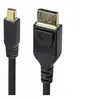 Image de StarTech.com Mini DP to DisplayPort 1.4 Cable 8K 60Hz HBR3 4K - Câble DisplayPort - Mini DisplayPort (M) pour DisplayPort (M) verrouillé - Displayport 1.4/Thunderbolt 2 - 3.1 m - support 8K60Hz (7680 x 4320), support 4K120Hz (3840 x 2160) - noir