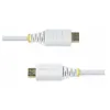 Image de StarTech.com 6ft (1.8m) Premium Certified High Speed HDMI Cable, 4K60Hz - Premium High speed - câble HDMI avec Ethernet - HDMI mâle pour HDMI mâle - 1.8 m - blindé - blanc - passif, support pour 2K144Hz, prise en charge UHD 4K60Hz, prise en charge de