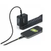 Image de StarTech.com 2m USB-C Charging Cable, 240W, Silicone Jacket w/Braid - Câble USB - 24 pin USB-C (M) pour 24 pin USB-C (M) - USB 2.0 - 48 V - 5 A - 2 m - gamme de puissance étendue (EPR), Alimentation USB (240 W) - noir